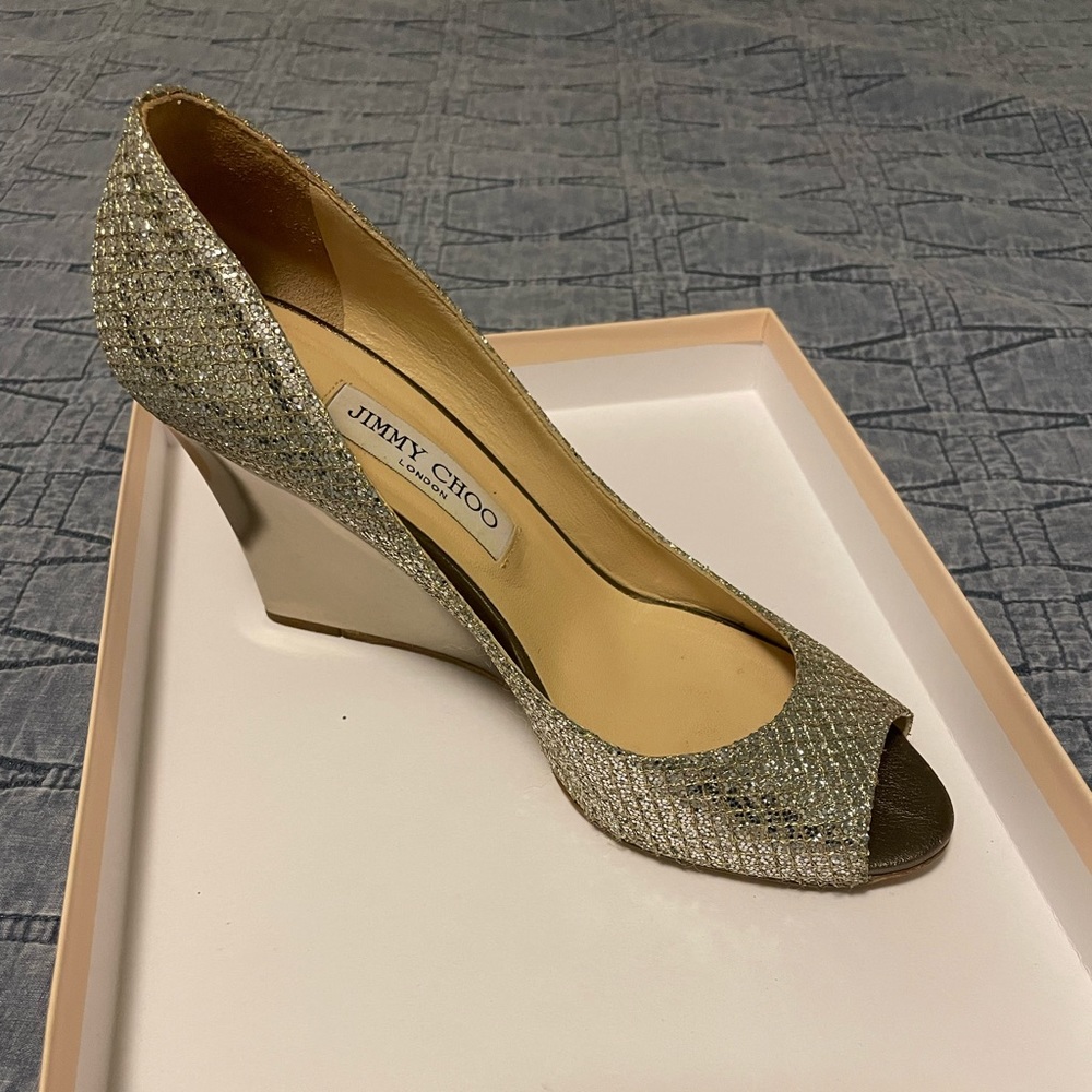 Jimmy Choo Braxen GFA wedge
